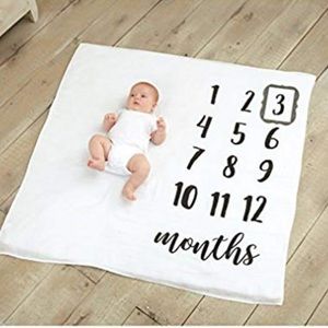 Mud Pie Monthly Milestone Blanket Photo SOLD!